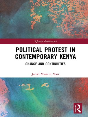 cover image of Political Protest in Contemporary Kenya